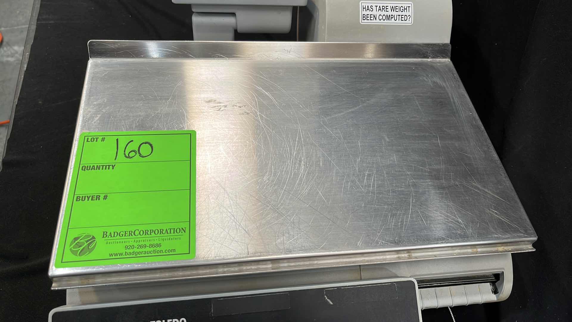 Photo 1 of METTLER TOLEDO DIGITAL TOUCHPAD DELI SCALE W PRINTER MODEL PACT-M