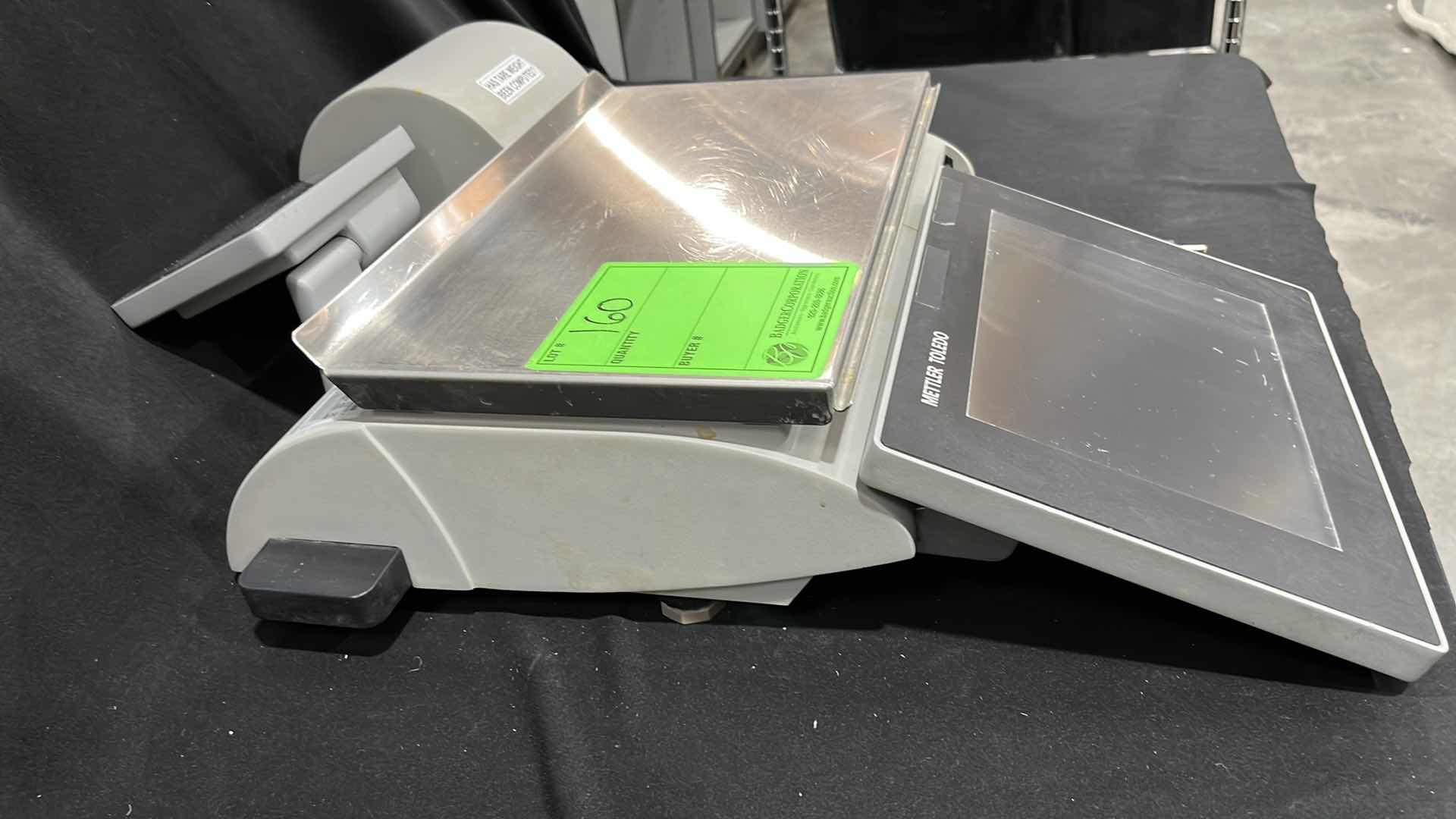 Photo 1 of METTLER TOLEDO DIGITAL TOUCHPAD DELI SCALE W PRINTER MODEL PACT-M