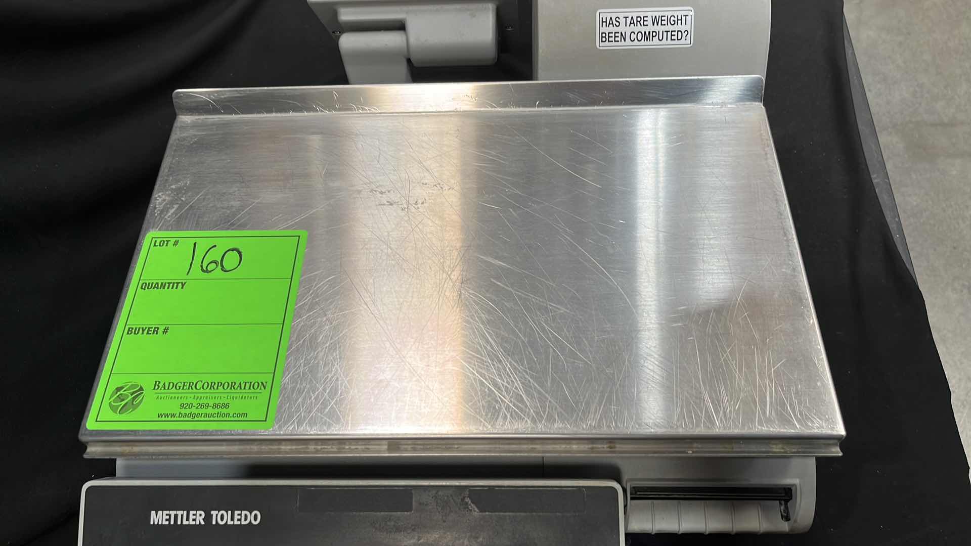 Photo 1 of METTLER TOLEDO DIGITAL TOUCHPAD DELI SCALE W PRINTER MODEL PACT-M