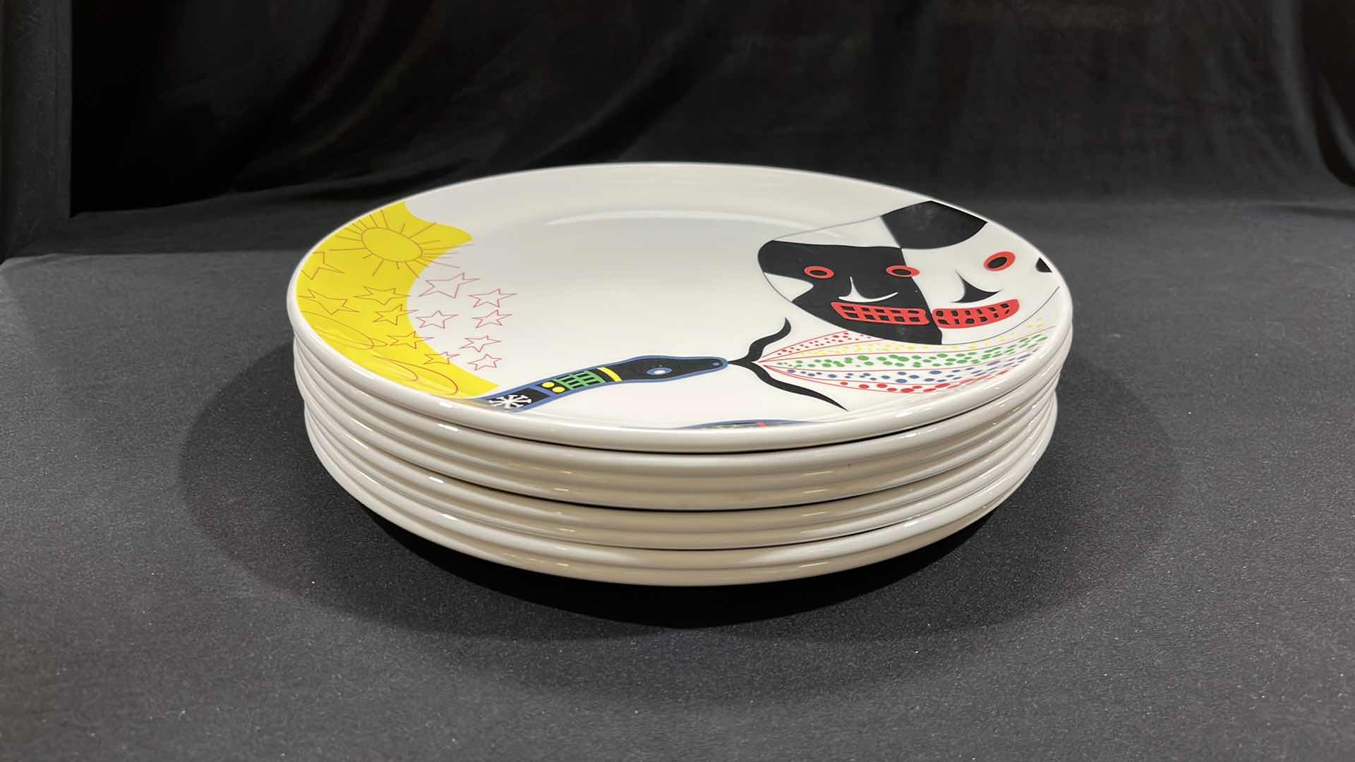 Photo 1 of DUDSON FINEST VITRIFIED CHINA SET OF 8, 12.5”