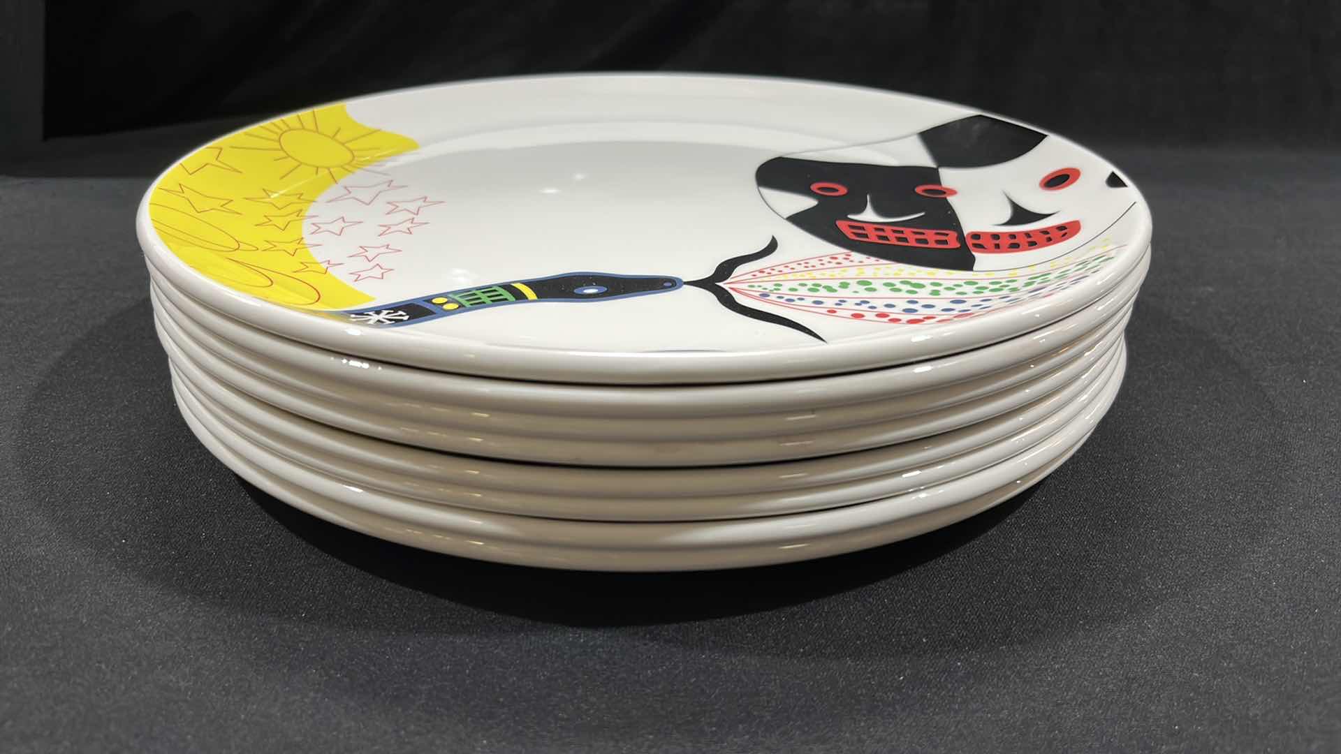 Photo 1 of DUDSON FINEST VITRIFIED CHINA SET OF 8, 12.5”