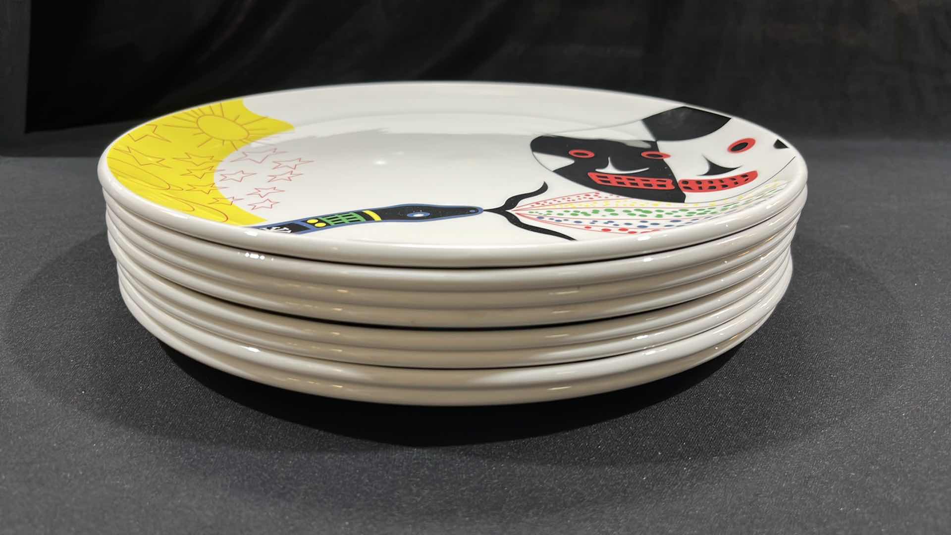 Photo 1 of DUDSON FINEST VITRIFIED CHINA SET OF 8, 12.5”