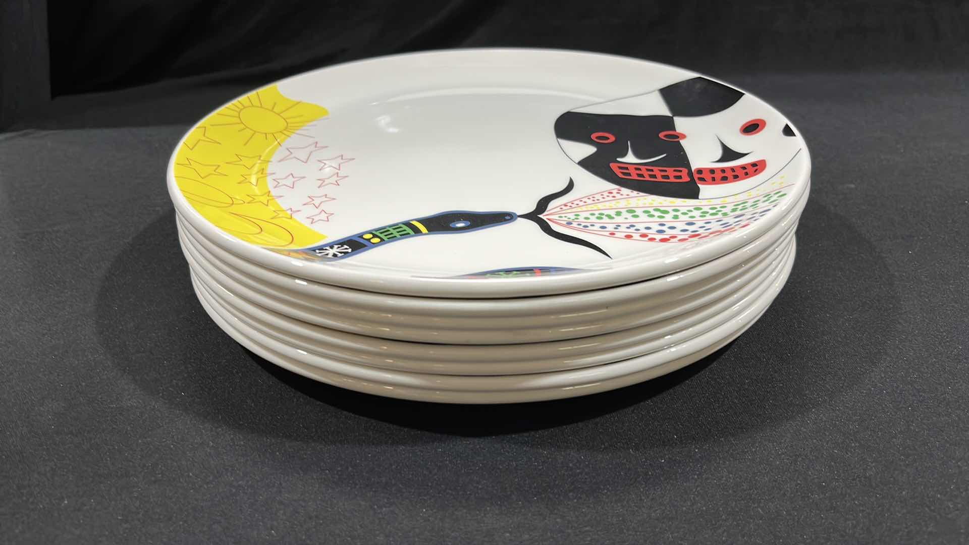 Photo 1 of DUDSON FINEST VITRIFIED CHINA SET OF 8, 12.5”