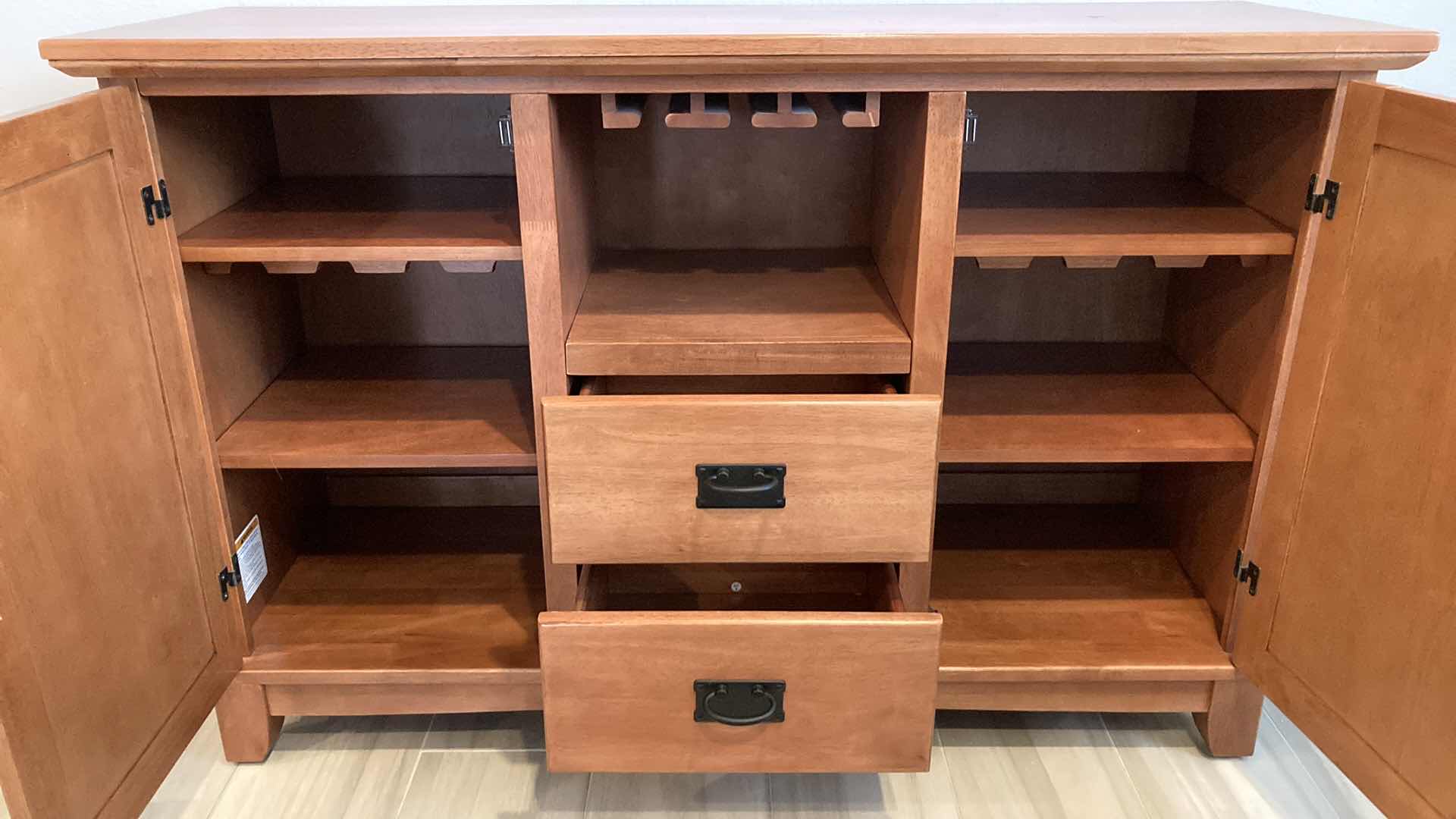 Photo 1 of HOME STYLES COTTAGE OAK FINISH DINING BUFFET TABLE 54.5” X 18” H36”