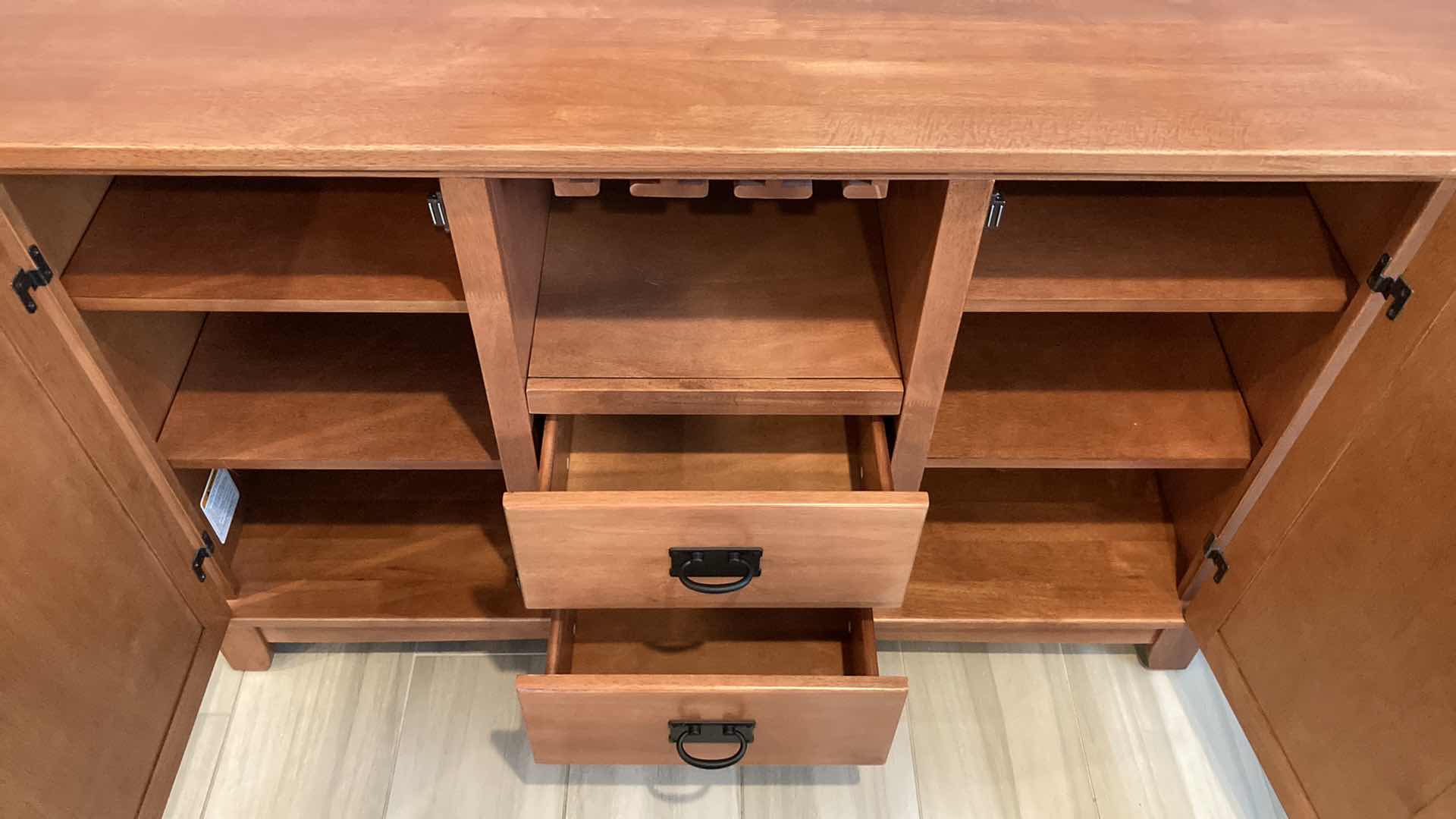 Photo 6 of HOME STYLES COTTAGE OAK FINISH DINING BUFFET TABLE 54.5” X 18” H36”