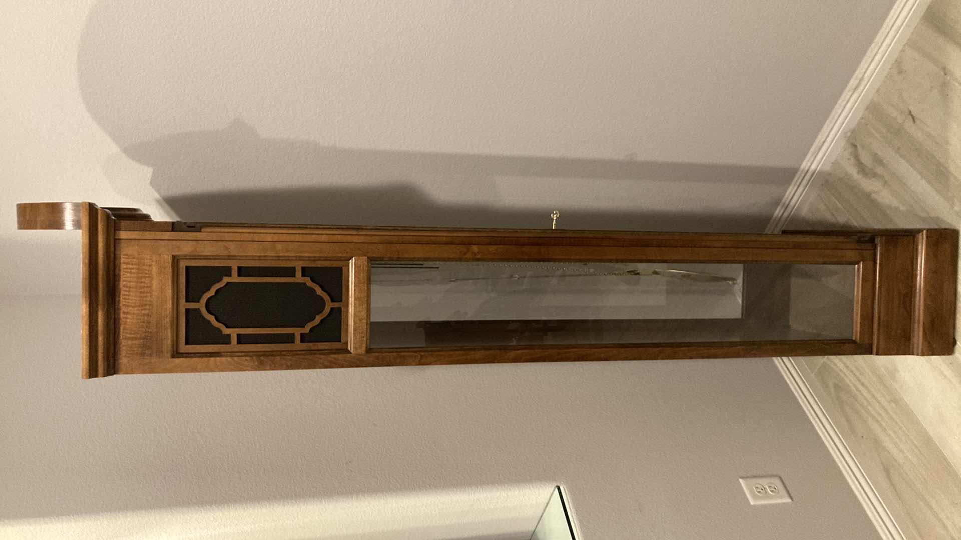 Photo 1 of HOWARD MILLER GRANDFATHER CLOCK MODEL 610-569 18” X 11” H83.5”  (NO WEIGHTS)