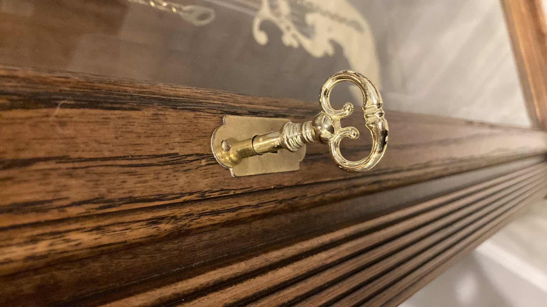 Photo 1 of HOWARD MILLER GRANDFATHER CLOCK MODEL 610-569 18” X 11” H83.5”  (NO WEIGHTS)