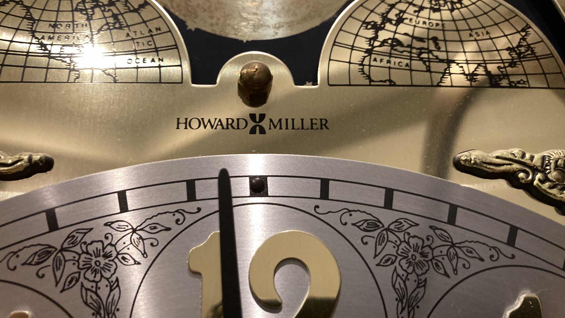 Photo 1 of HOWARD MILLER GRANDFATHER CLOCK MODEL 610-569 18” X 11” H83.5”  (NO WEIGHTS)