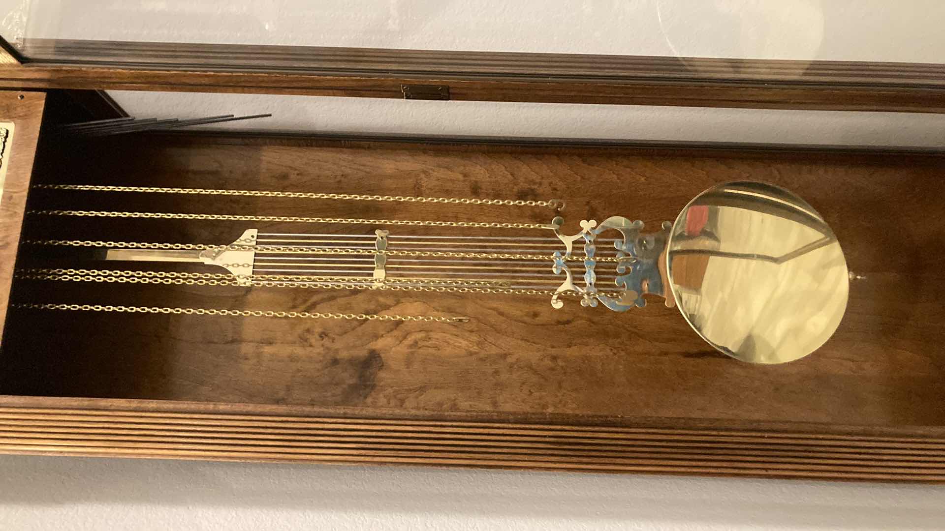 Photo 1 of HOWARD MILLER GRANDFATHER CLOCK MODEL 610-569 18” X 11” H83.5”  (NO WEIGHTS)