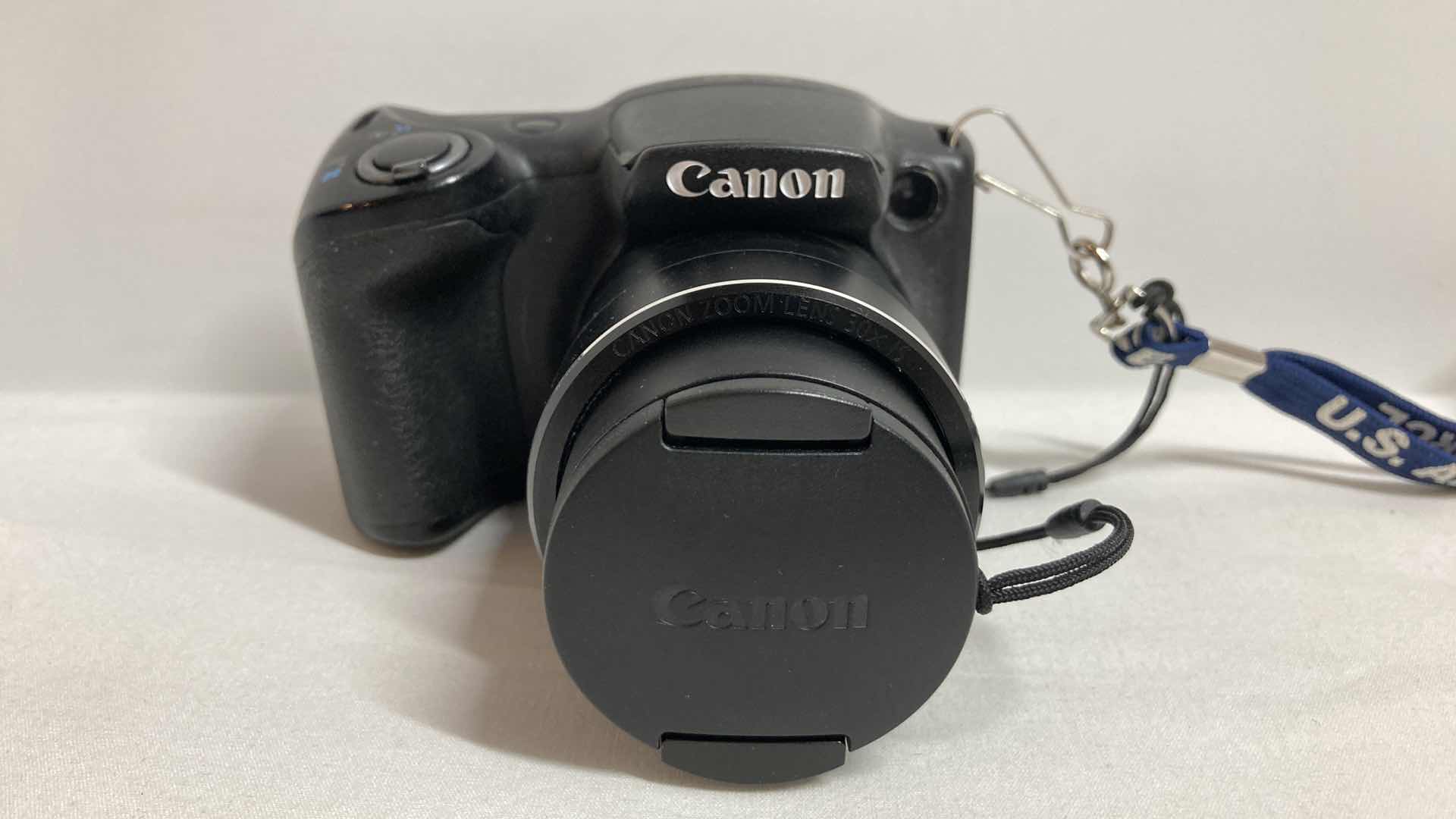 Photo 1 of CANON POWER SHOT CAMERA MODEL SX400 IS W BATTERIES & CHARGERS
