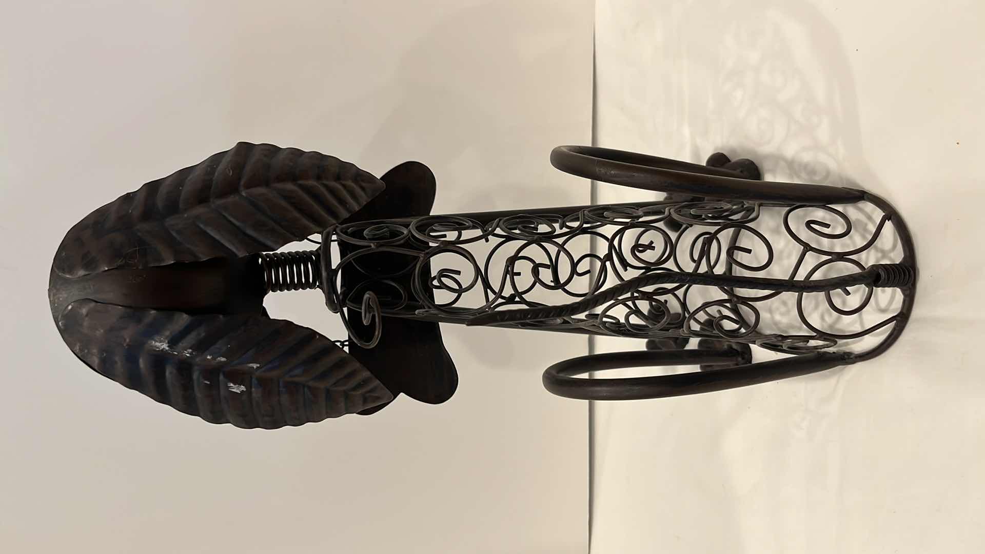 Photo 1 of METAL DOG WELCOME SCULPTURE 6.25” X 9” H15.5”