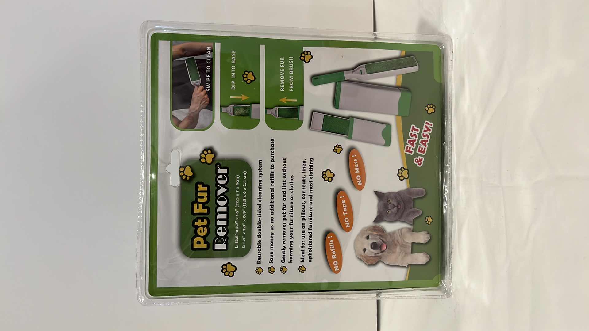 Photo 1 of PET FUR REMOVER KIT AND CERAMIC CAT BOWL