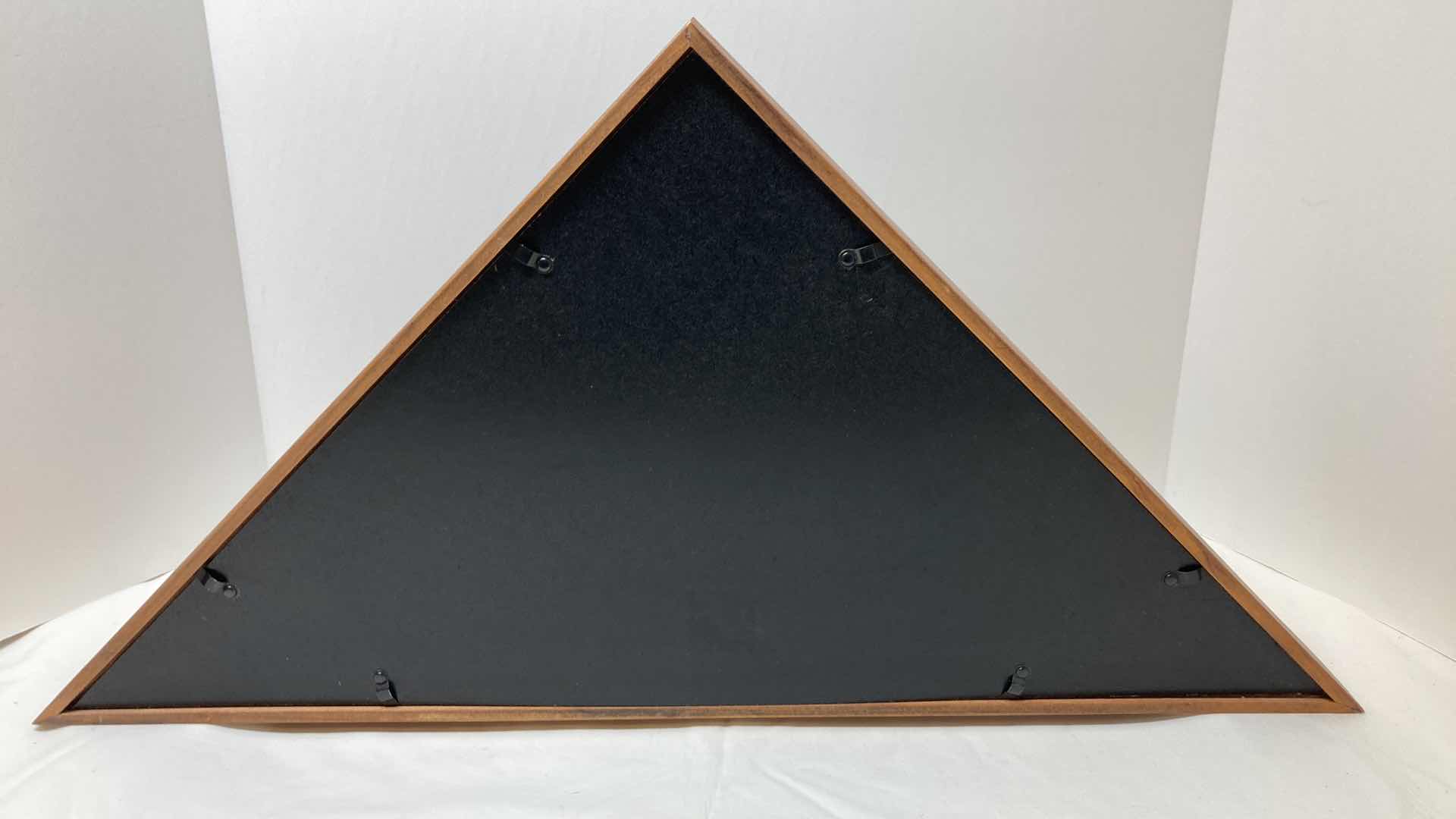 Photo 1 of AMERICAN FLAG W WOOD & GLASS CASE 26” X 3.25” H13.5”