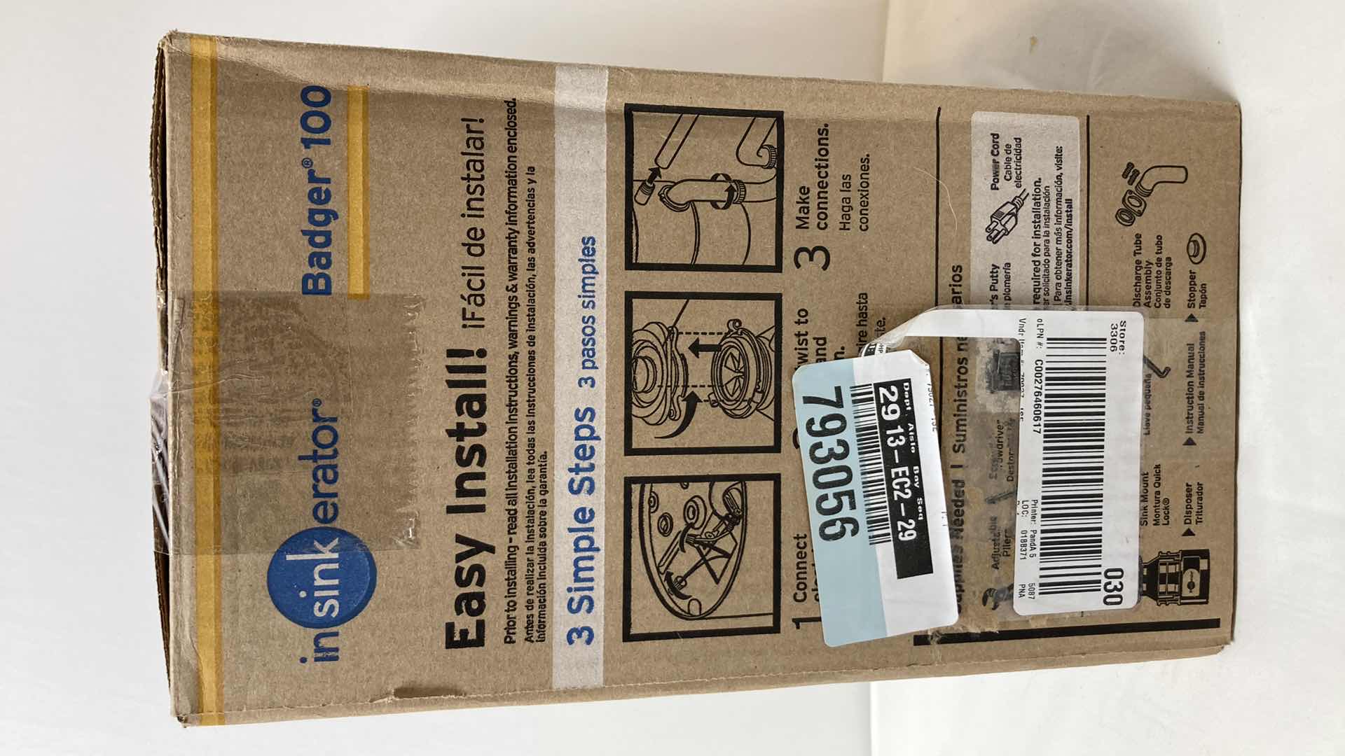 Photo 1 of INSINKERATOR BADGER 100 FOOD WASTE DISPOSER