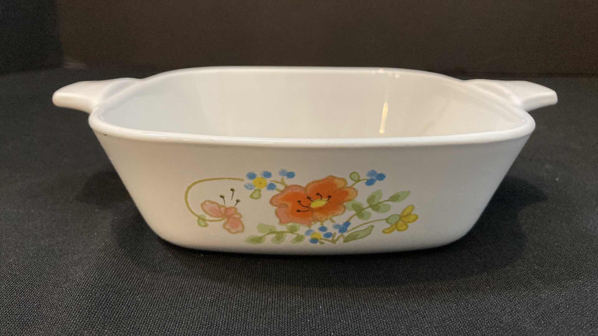 Photo 1 of CORNING WARE WILD FLOWER CASSEROLE BOWLS (2)