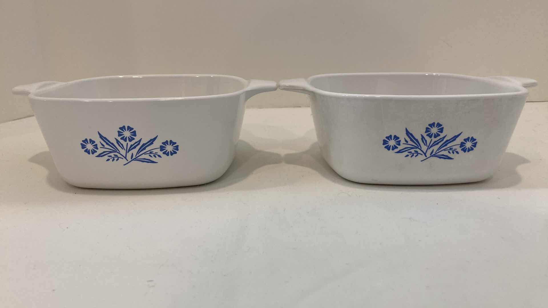 Photo 8 of CORNING WARE BLUE CORNFLOWER CASSEROLE BOWLS (4)