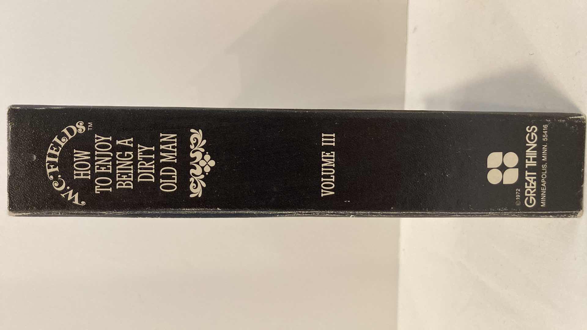 Photo 1 of GREAT THING W.C. FIELDS HOW TO ENJOY BEING A DIRTY OLD MAN BODY SPLASH 1972