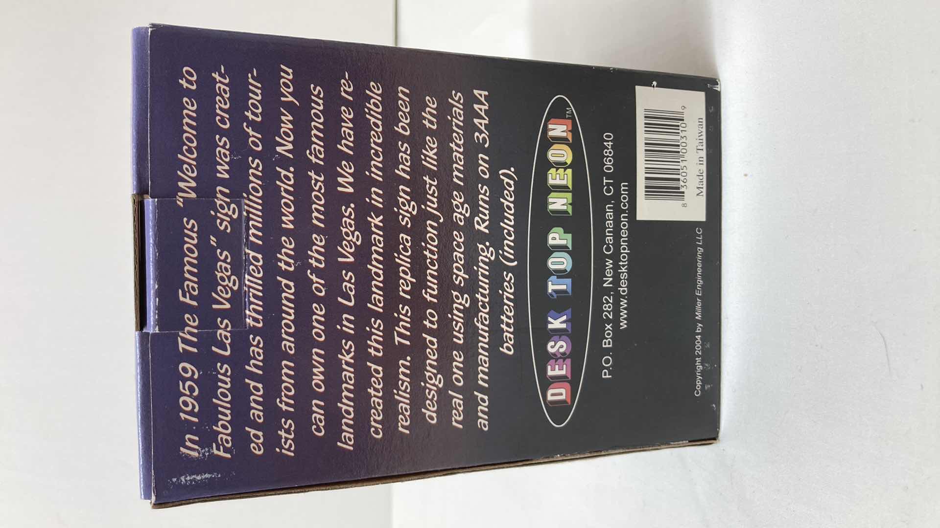 Photo 1 of DESKTOP NEON LIGHT UP WELCOME TO LAS VEGAS SIGN