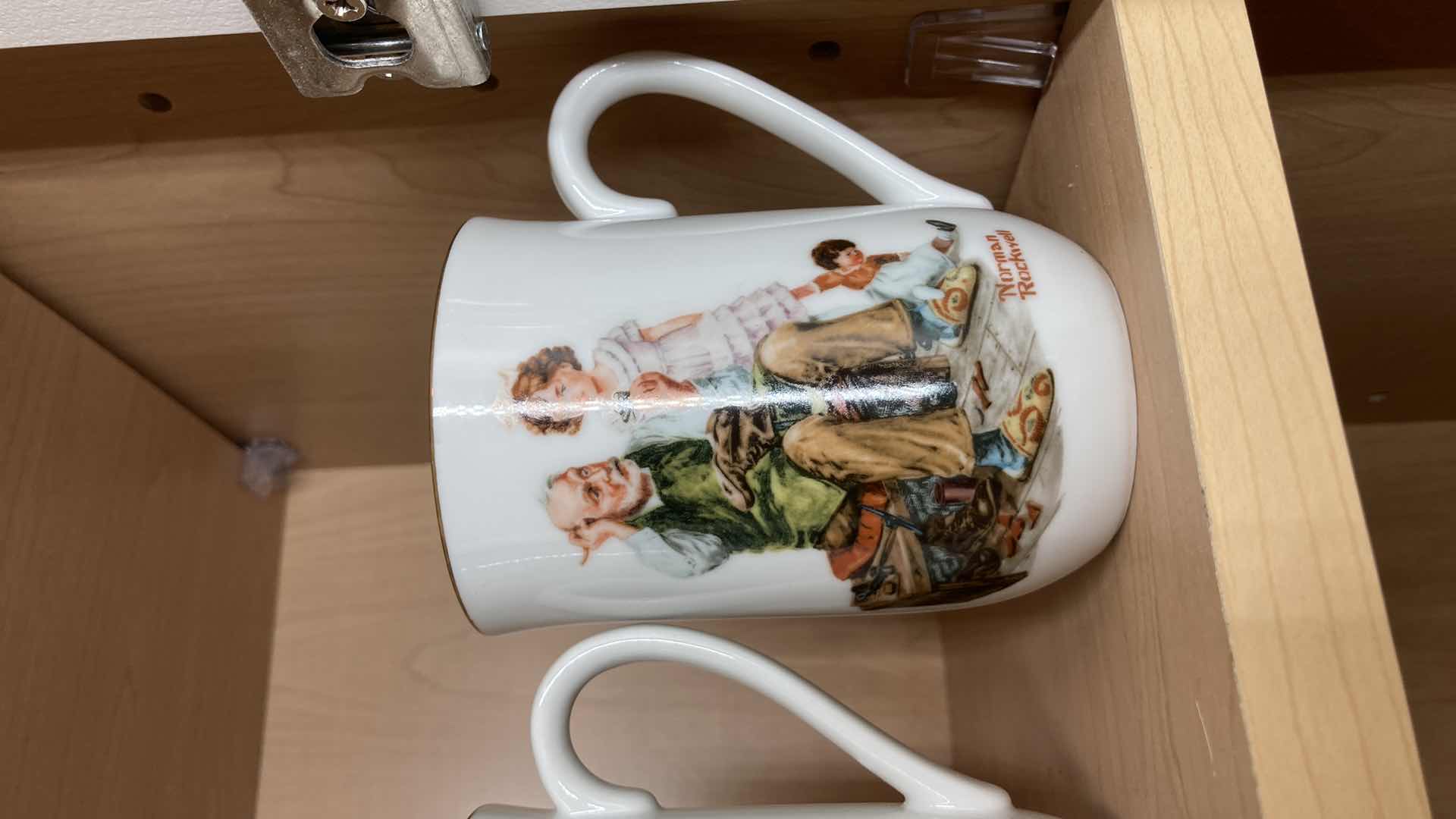 Photo 1 of NORMAN ROCKWELL MUSEUM MUG SET (4)