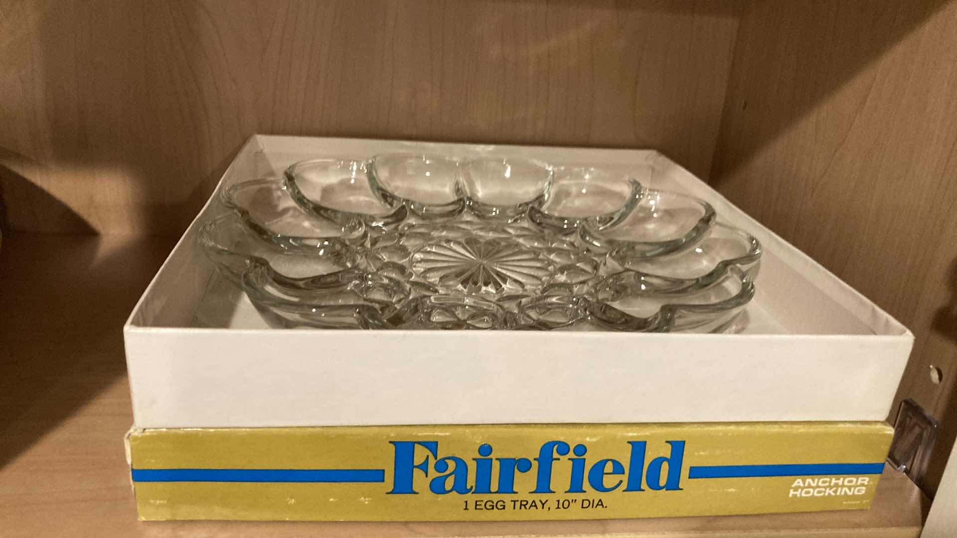 Photo 1 of DEVILED EGG PLATTERS W SERVING PLATTERS (7)