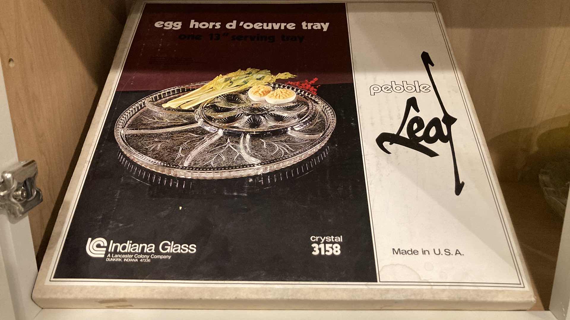 Photo 1 of DEVILED EGG PLATTERS W SERVING PLATTERS (7)