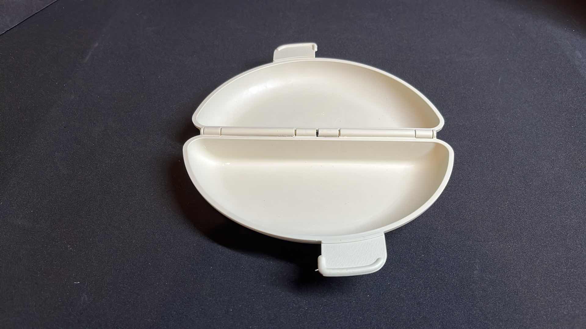 Photo 1 of NON-STICK FOLDING OMELETTE PAN DOUBLE SIDED COOKER, CROCK POT STONEWARE DLOW COOKER LITTLE DIPPER 4.5” (MODEL 32041) & MIRACLE WARE MICROWAVABLE OMELETTE COOKER