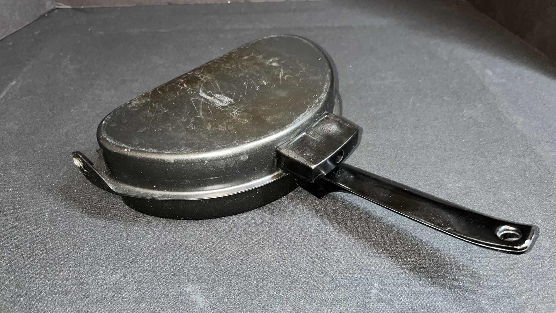 Photo 1 of NON-STICK FOLDING OMELETTE PAN DOUBLE SIDED COOKER, CROCK POT STONEWARE DLOW COOKER LITTLE DIPPER 4.5” (MODEL 32041) & MIRACLE WARE MICROWAVABLE OMELETTE COOKER