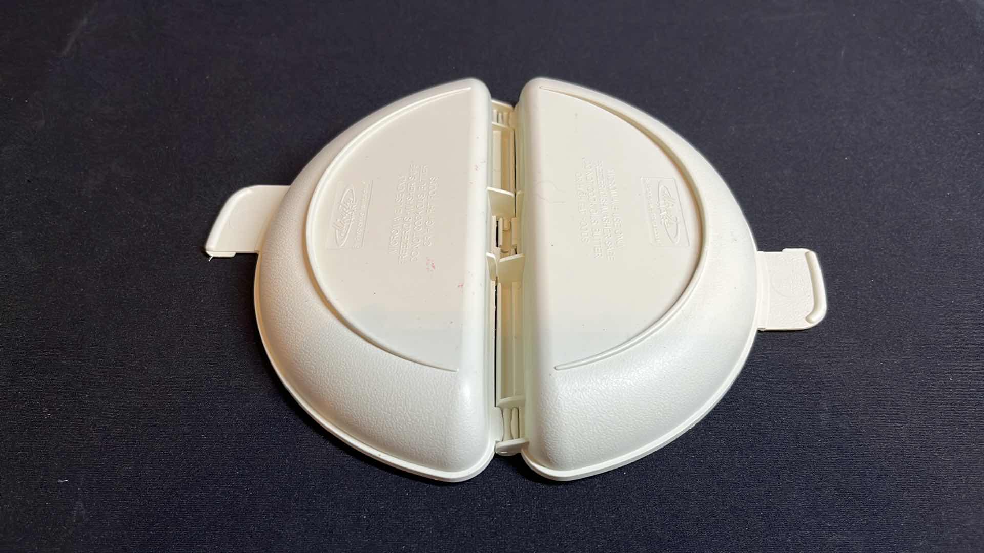 Photo 1 of NON-STICK FOLDING OMELETTE PAN DOUBLE SIDED COOKER, CROCK POT STONEWARE DLOW COOKER LITTLE DIPPER 4.5” (MODEL 32041) & MIRACLE WARE MICROWAVABLE OMELETTE COOKER