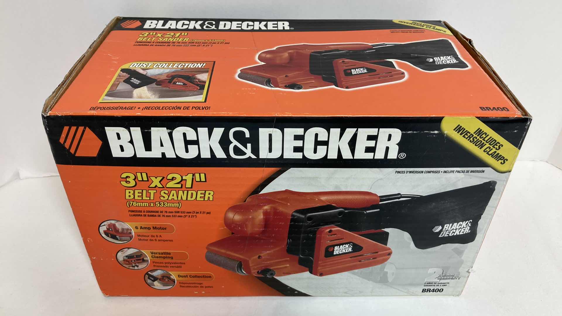 Photo 1 of BLACK & DECKER BELT SANDER MODEL BR400