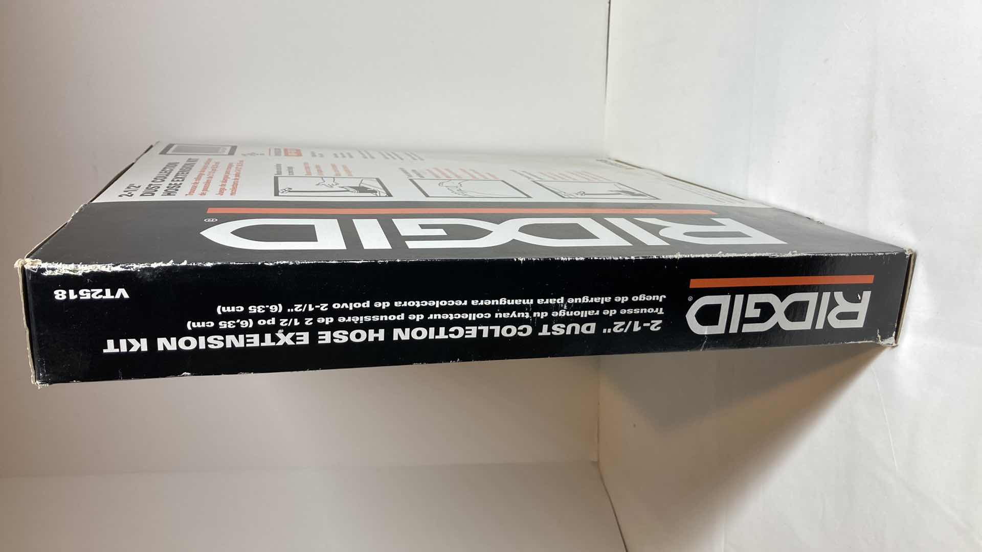 Photo 1 of RIDGID 2-1/2” DUST COLLECTION HOSE EXTENSION KIT MODEL VT2518