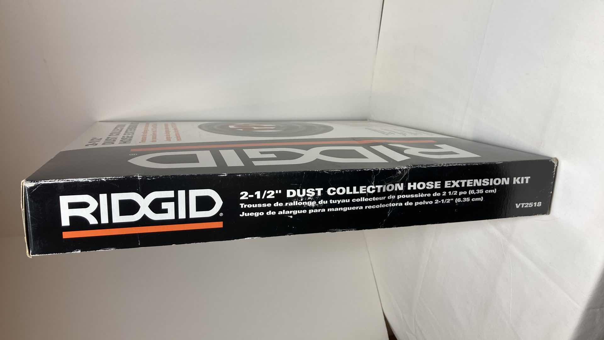 Photo 1 of RIDGID 2-1/2” DUST COLLECTION HOSE EXTENSION KIT MODEL VT2518