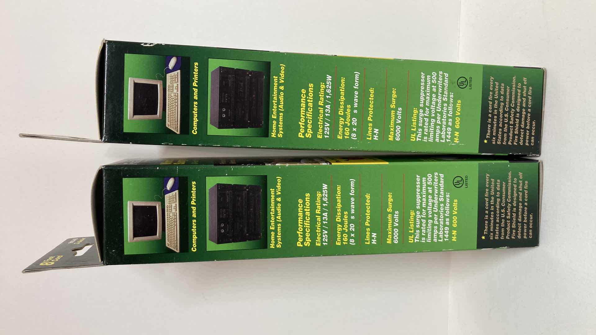 Photo 1 of FIRE SHIELD 3 OUTLET 8” POWER CORDS MODEL 90546 (2)