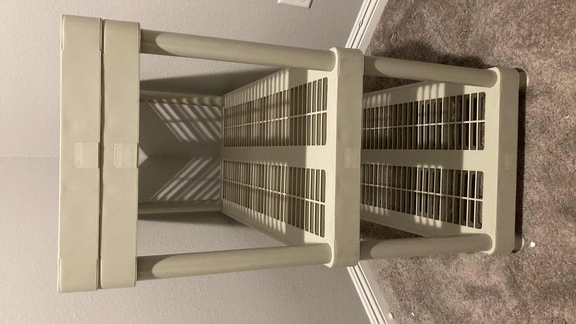 Photo 1 of KETER PLASTIC ADJUSTABLE SHELF 36” X 18” H40.5”