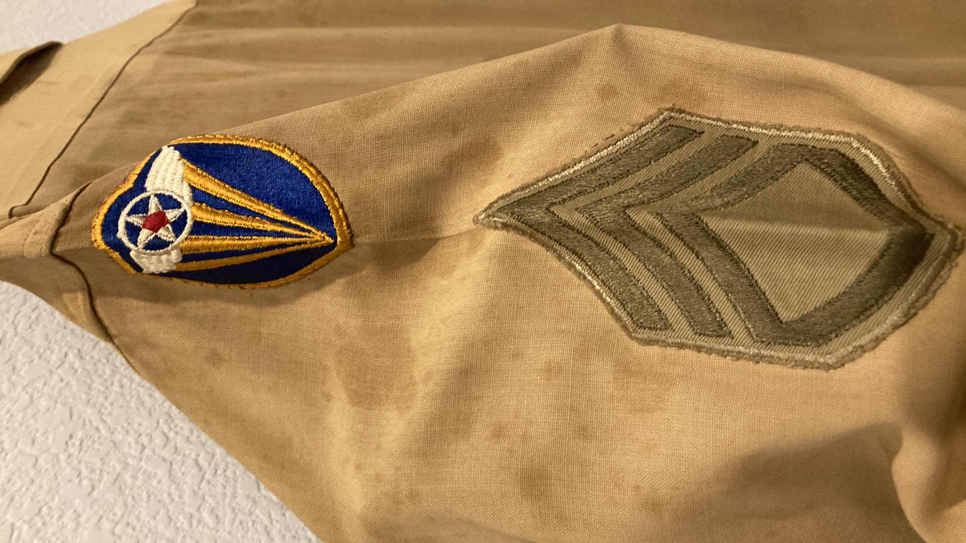 Photo 1 of US ARMY OFFICER AIR CORP UNIFORM SHIRT XL