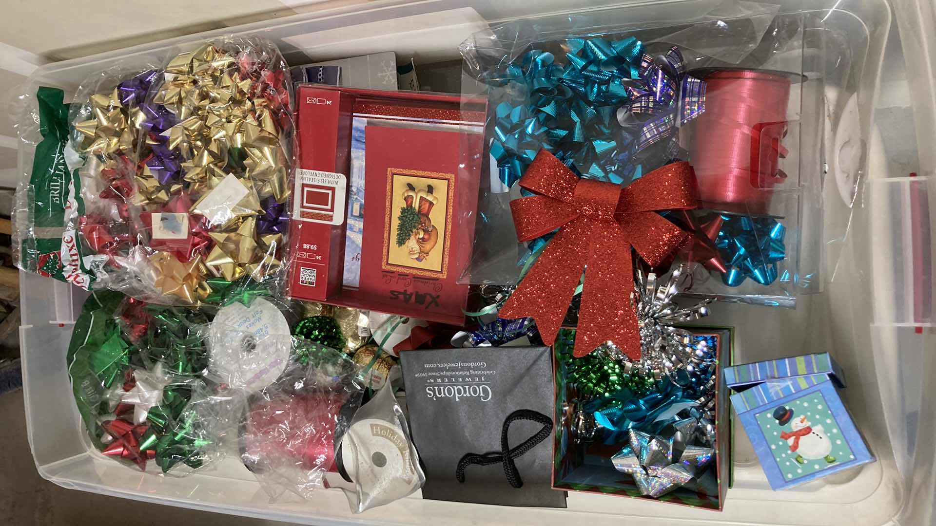 Photo 5 of CHRISTMAS & HOLIDAY DECORATIONS W STERILITE & RUBBERMAID TOTES (7)