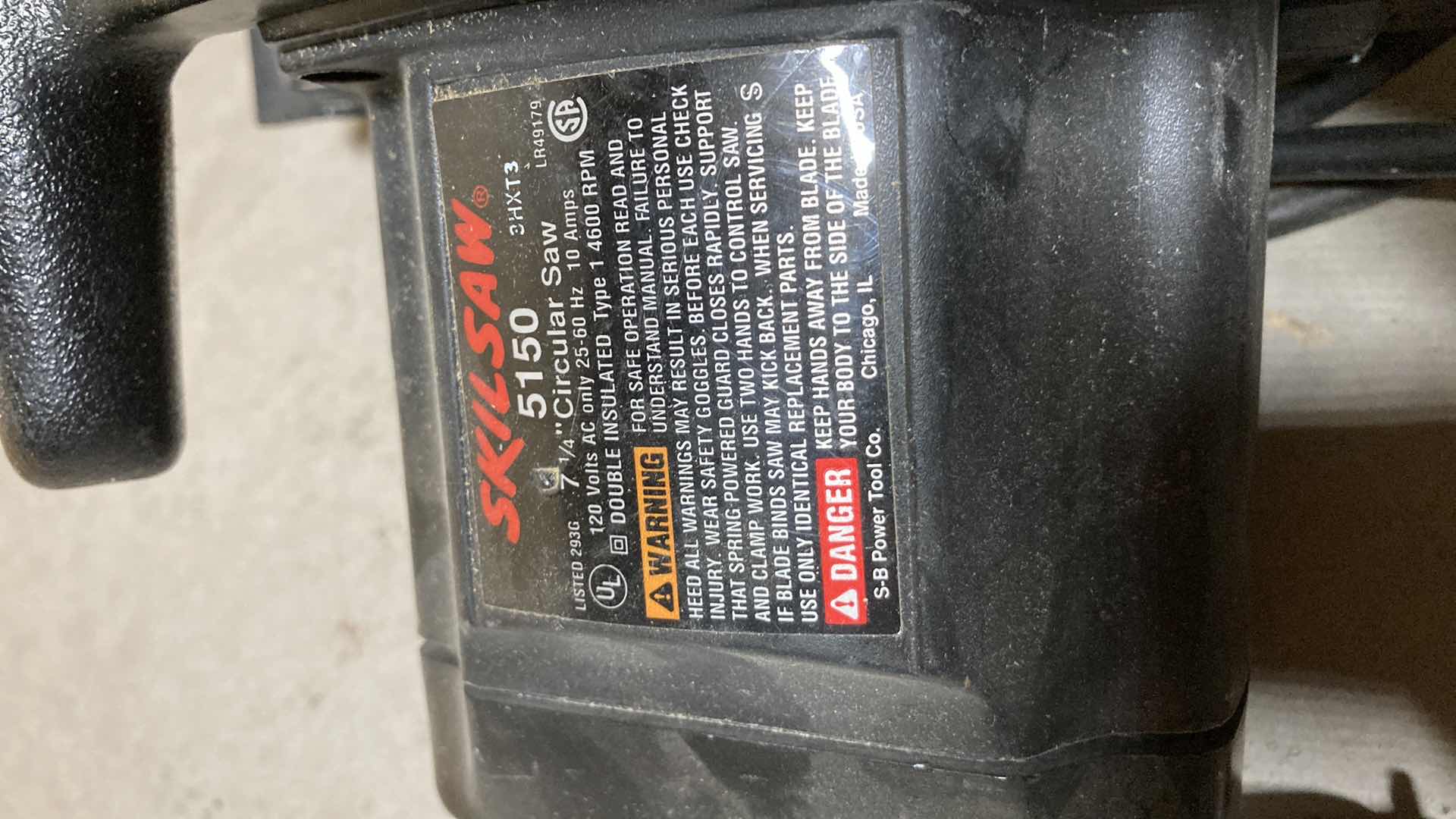 Photo 1 of SKILSAW 7.25” CIRCULAR SAW MODEL 5150