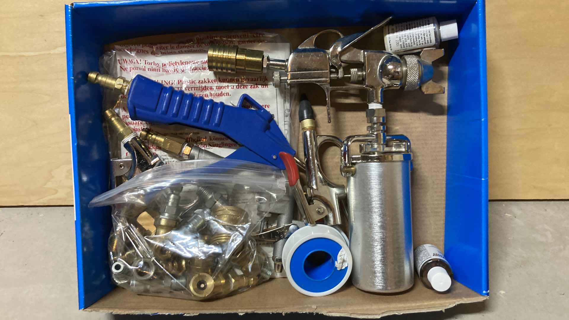 Photo 1 of COMPRESSOR HOSE W REEL & ATTACHMENTS