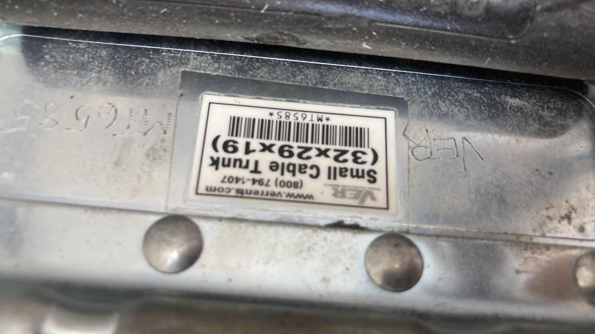 Photo 1 of CABLE TRUNK ON CASTERS 32” X 19” H29”