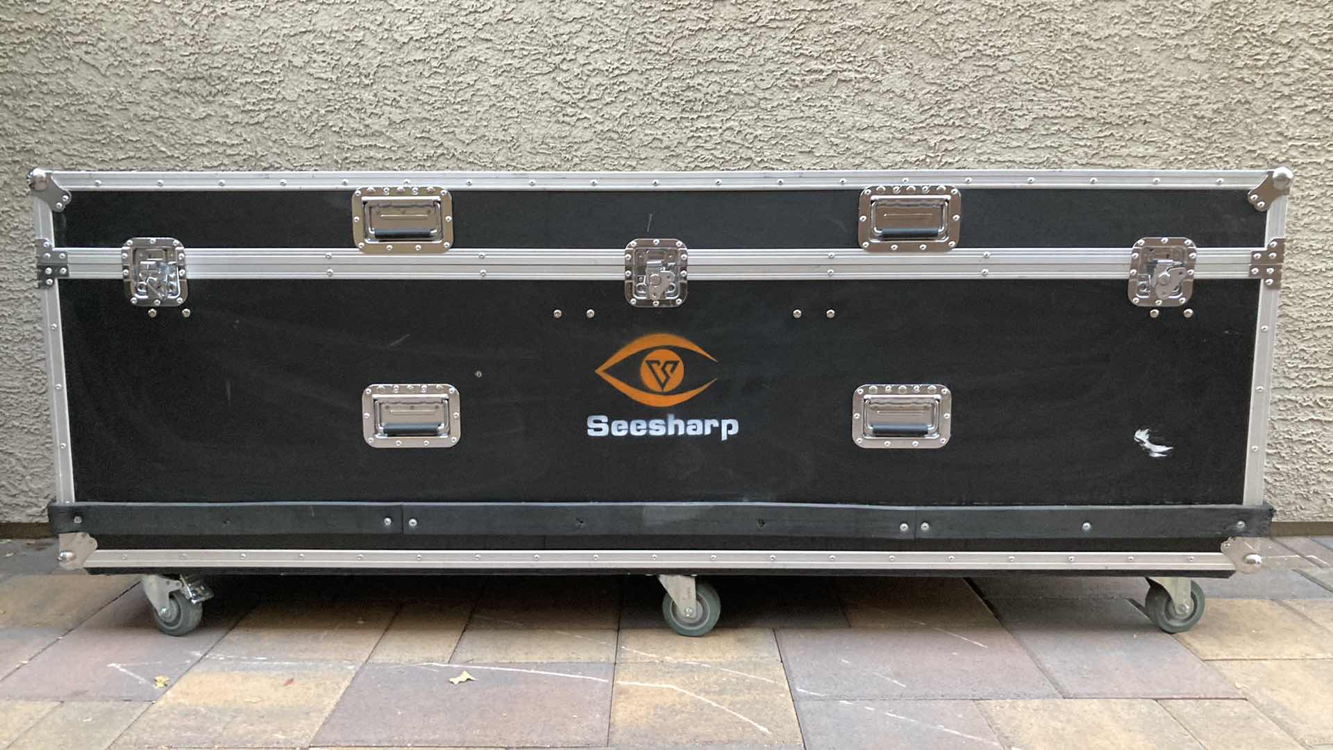 Photo 1 of T BRISUN CASE CO STAGE CASE ON CASTERS 80” X 22” H32”