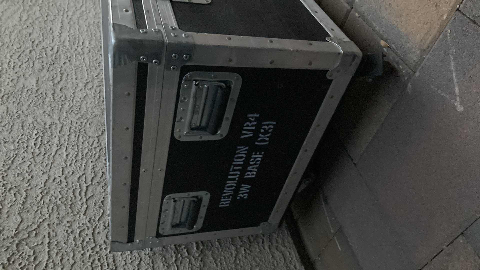 Photo 1 of DRAGON CASE STAGE CASE ON CASTERS 65” X 23” H23”