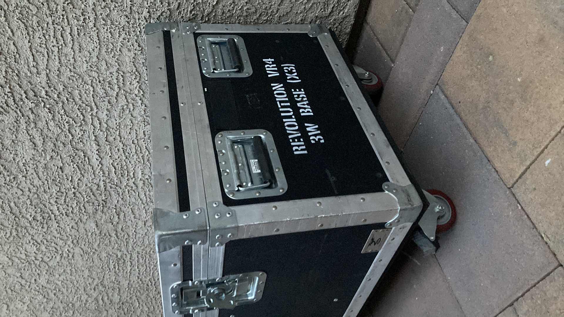 Photo 1 of DRAGON CASE STAGE CASE ON CASTERS 65” X 23” H23”