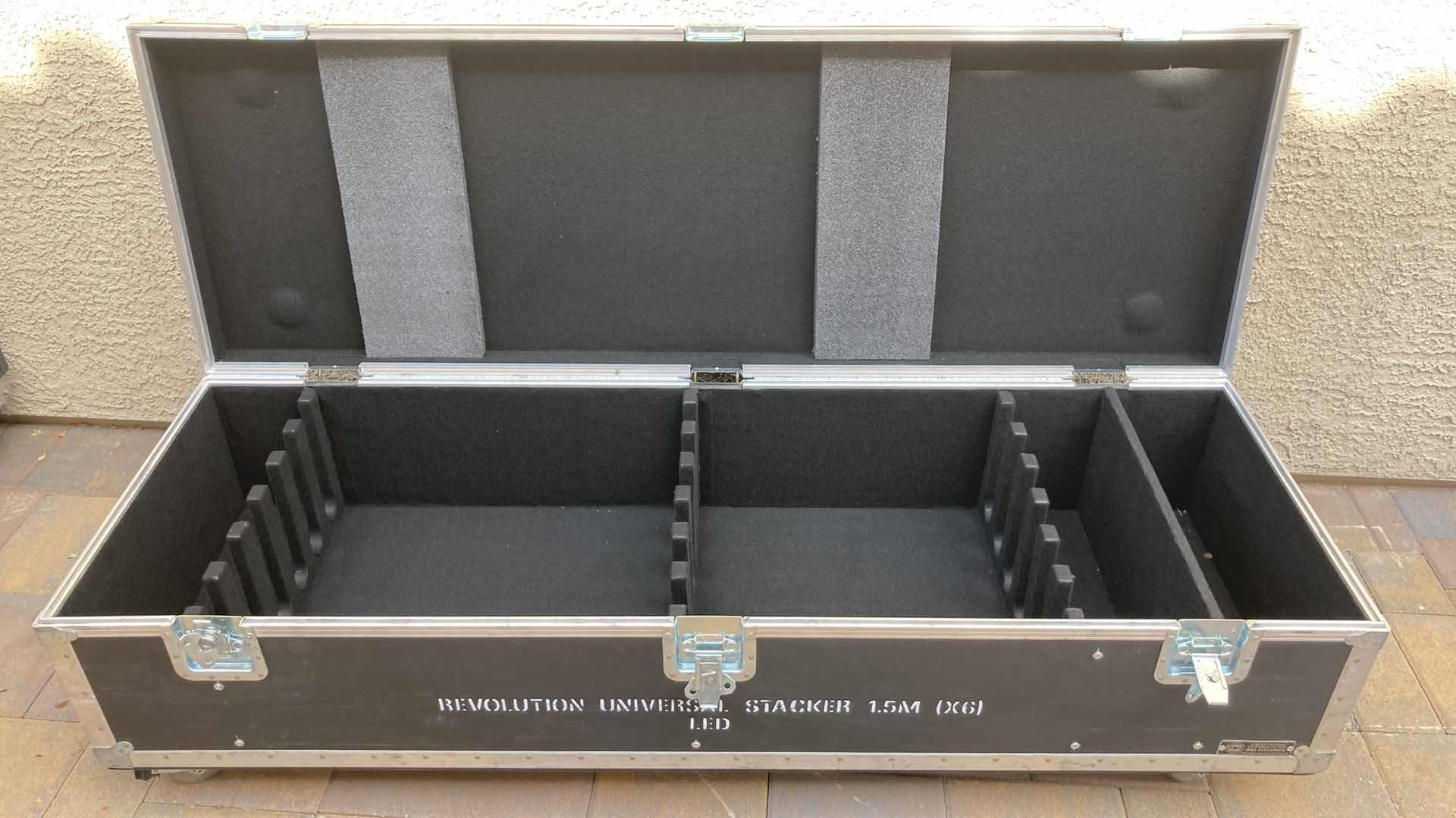 Photo 1 of ANVIL CASES STAGE CASE ON CASTERS 71” X 23” H20”