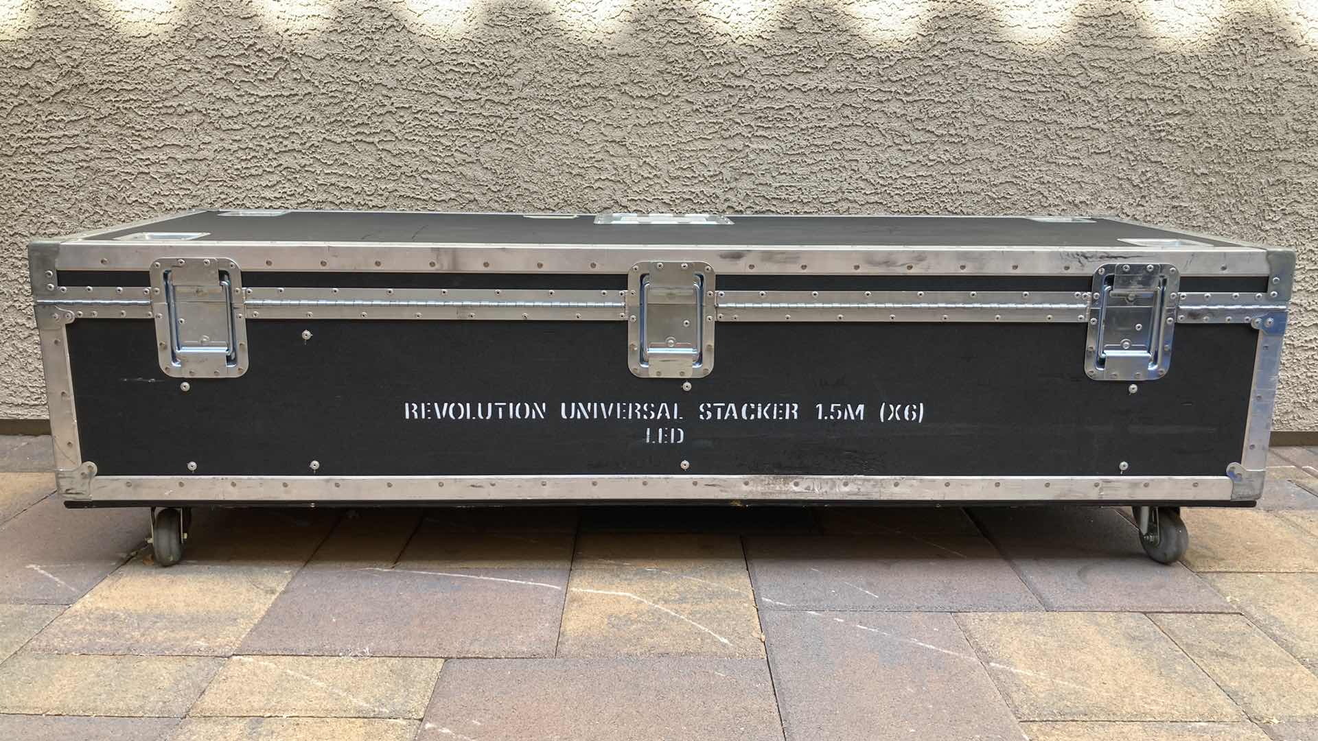 Photo 1 of ANVIL CASES STAGE CASE ON CASTERS 71” X 23” H20”