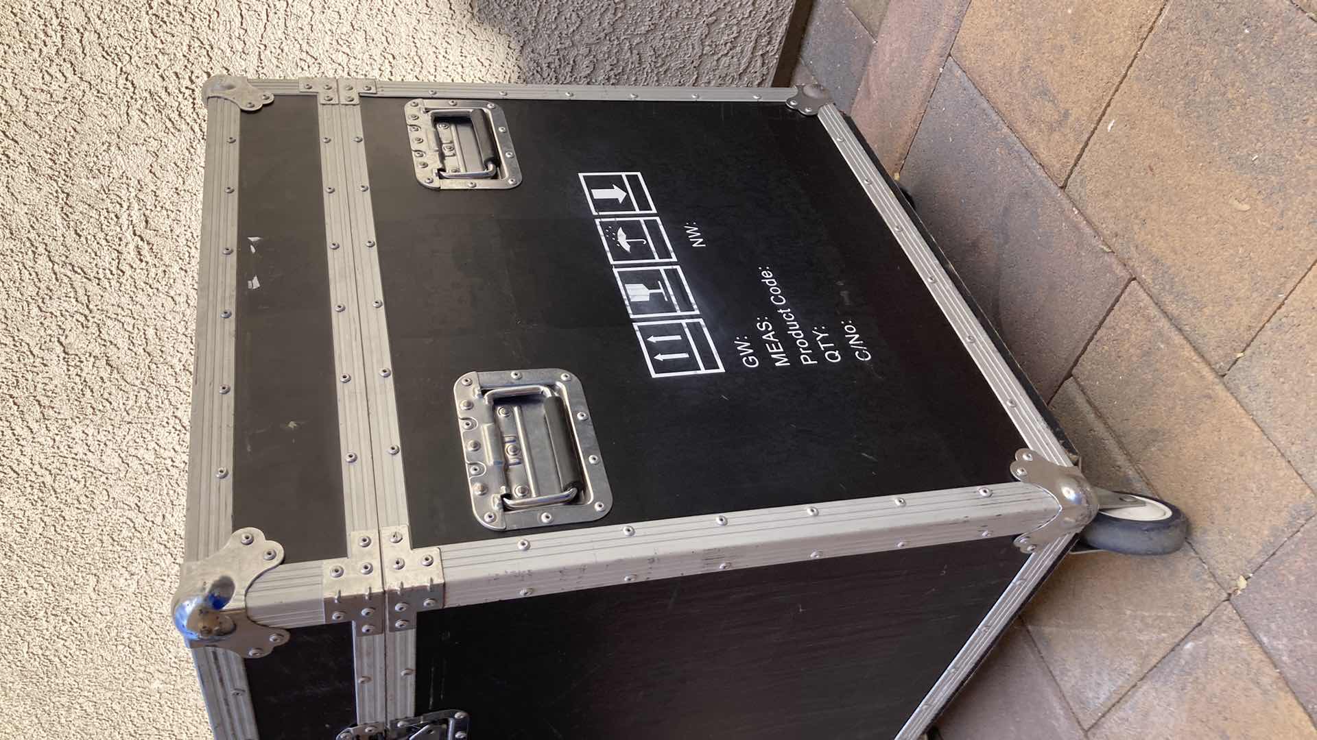 Photo 1 of STAGE CASE ON CASTERS 50” X 26” H34”