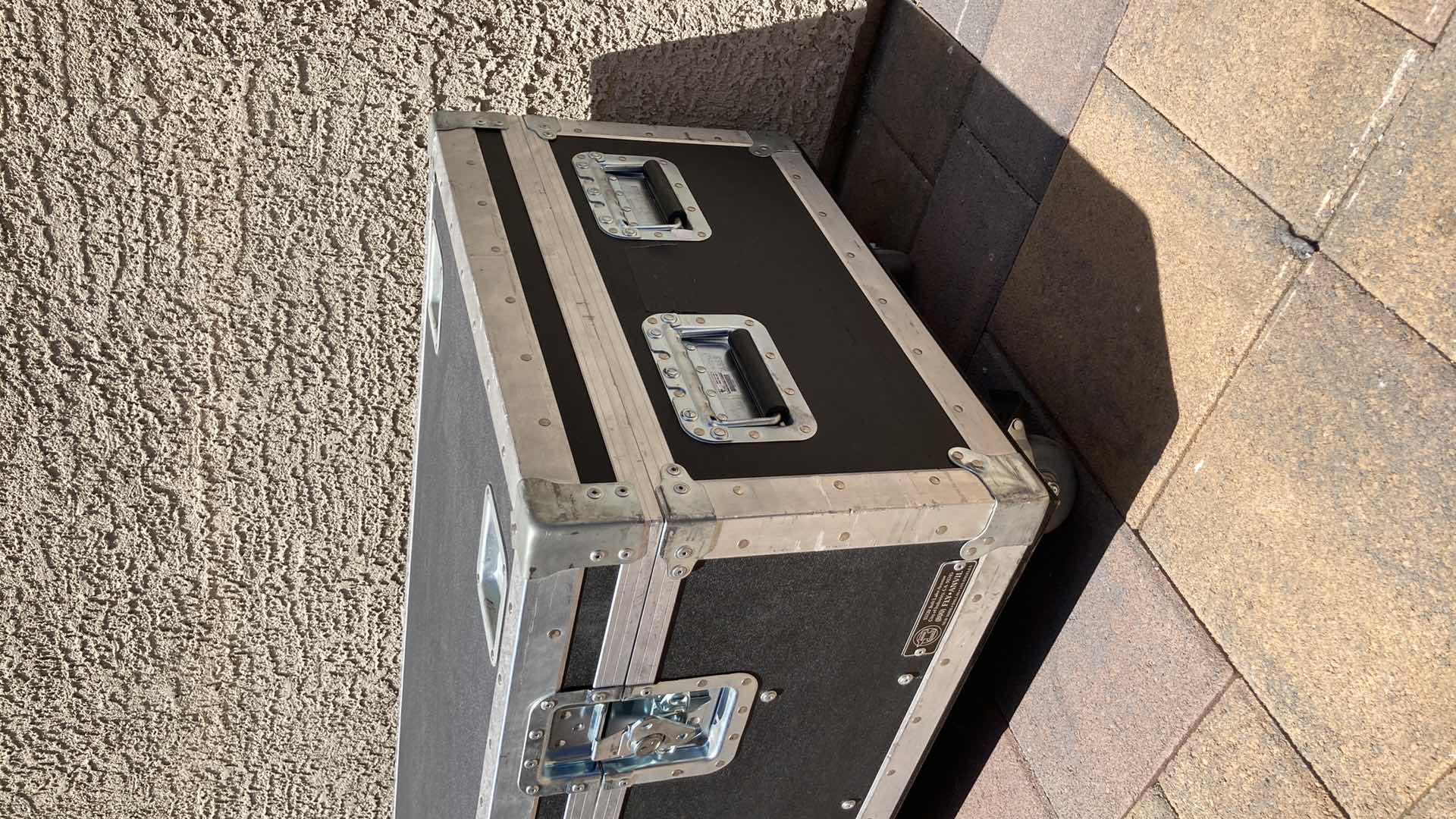 Photo 1 of ANVIL CASES STAGE CASE ON CASTERS W REVOLUTION UNIVERSAL STACKER KIT 71” X 23” H20”