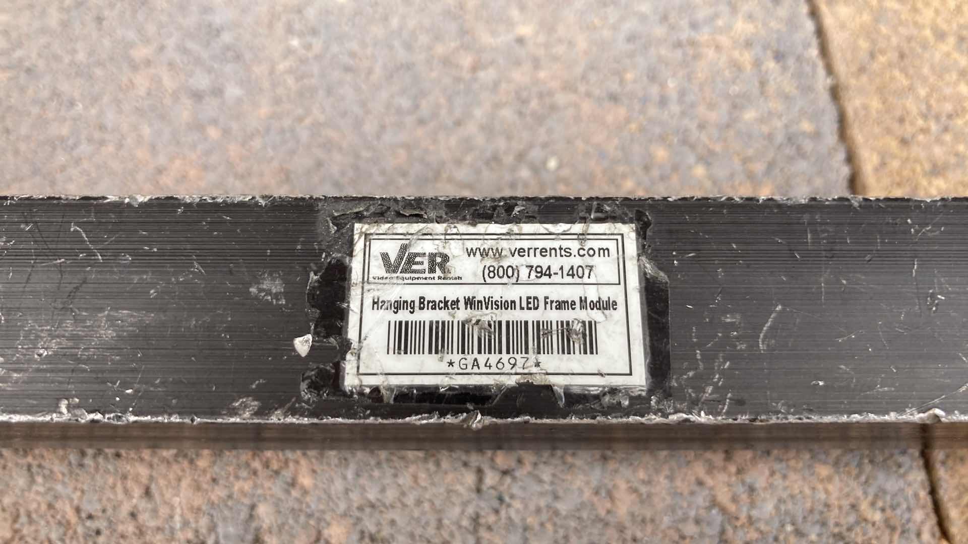 Photo 1 of HANGING BRACKET WIN VISION LED FRAME MODULE (10) 19” X 5”