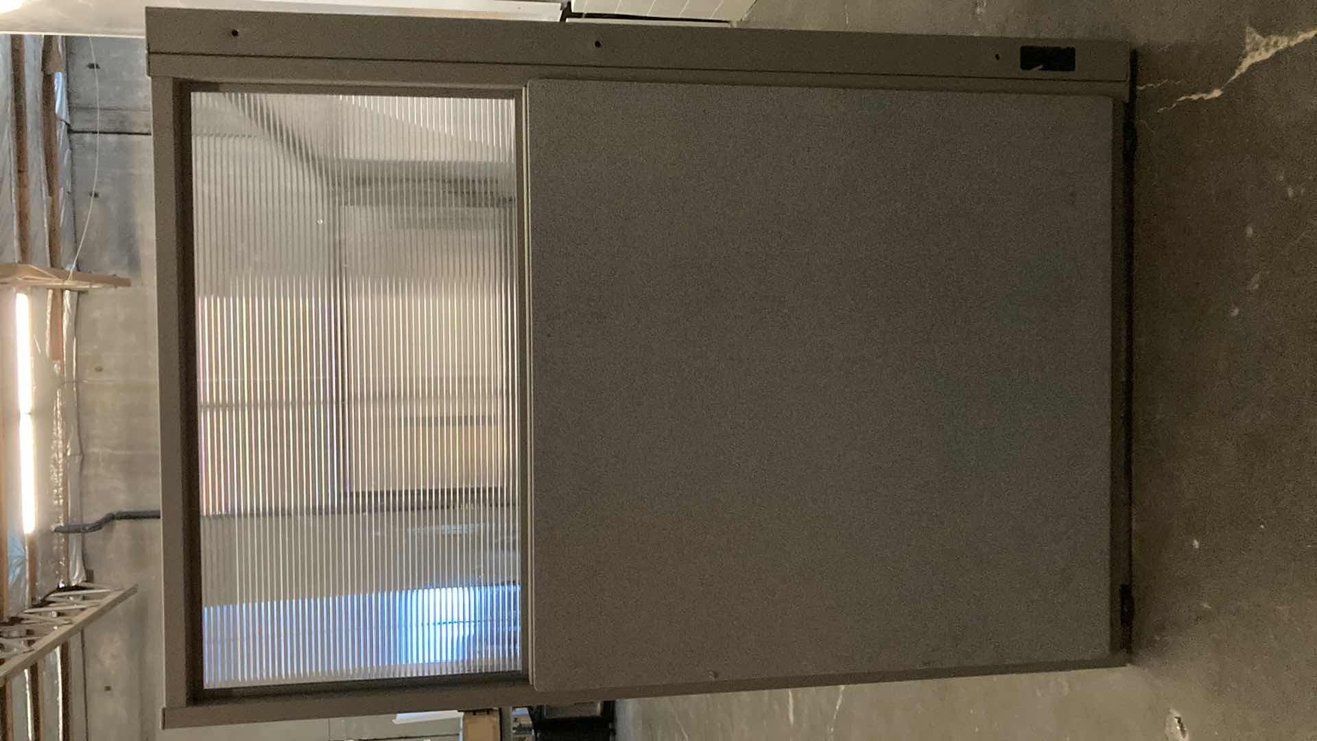 Photo 1 of WORK STATION 9 PANEL CUBICLE DIVIDER 203” X 32” H47”