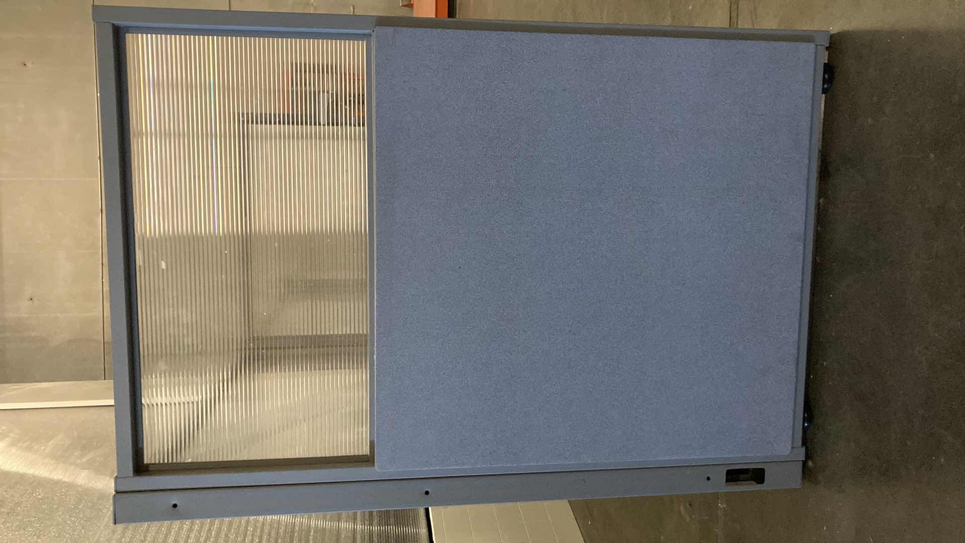 Photo 1 of WORK STATION 9 PANEL CUBICLE DIVIDER 203” X 32” H47”