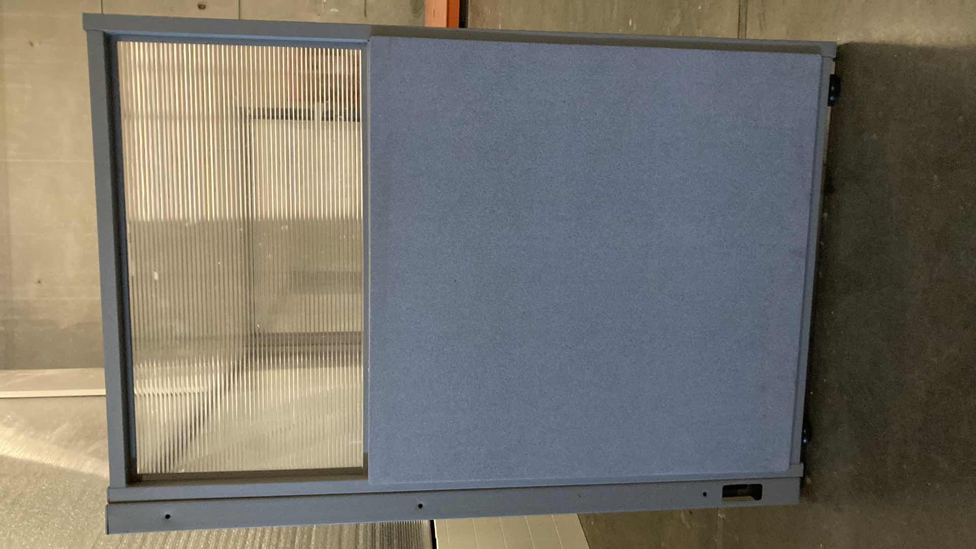 Photo 4 of WORK STATION 9 PANEL CUBICLE DIVIDER 203” X 32” H47”