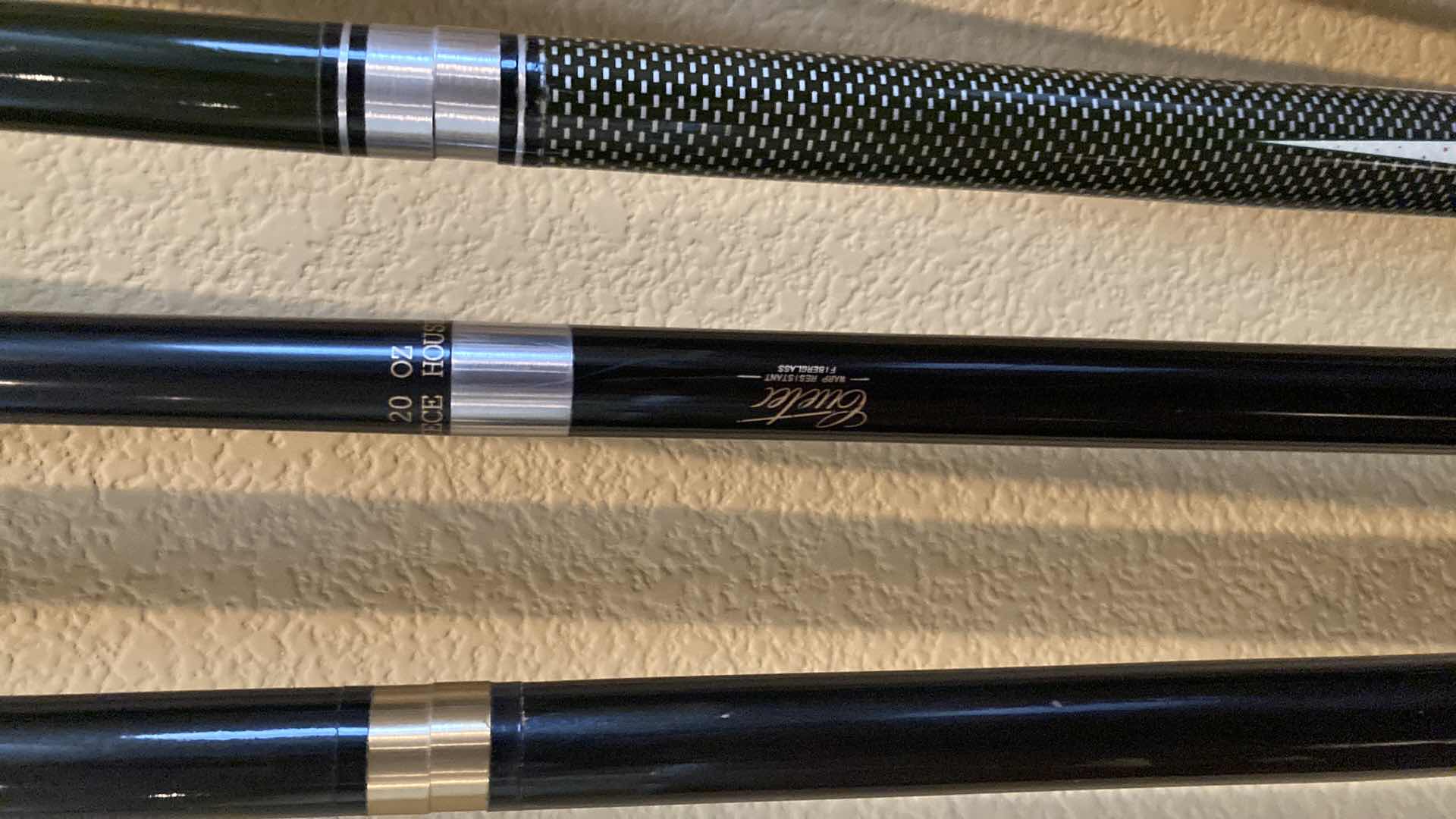 Photo 1 of POOL CUE SET- FIBERGLASS & WOOD CUE STICKS (7)